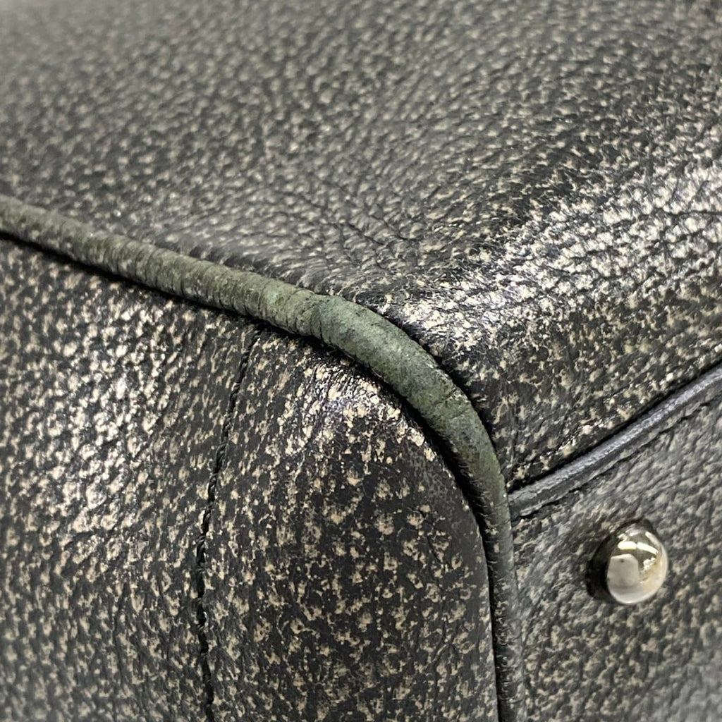 Loewe Tote Heritage Black Blanc Leather — view 6