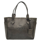 Loewe Tote Heritage Black Blanc Leather