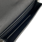 Prada Shoulder Bag Black Chain Leather — view 7