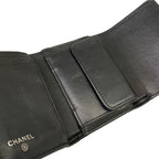 Chanel Trifold Wallet Black — view 3