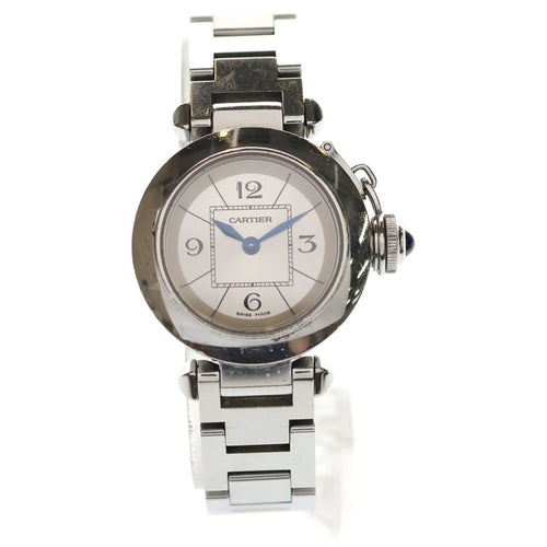 Cartier Miss Pasha Silver Dial Quartz Watch