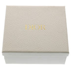 Dior CD Logo Buckle Belt Oblique Black Pattern Navy Canvas Leather Silver — view 6