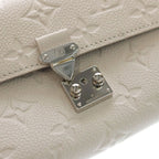Louis Vuitton Monogram Empreinte Portefeuille Sarah Metis Long Flap Wallet Blue — view 5