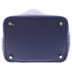 Hermes Picotin Kazak PM Blue Navy Taurillon Silver — view 4