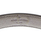 Louis Vuitton Bracelet Luck Monogram Flower Leather Silver Purple — view 5