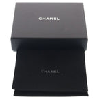 Chanel CC Logo Zip Coin Case Mini Wallet Black Leather Gold — view 6