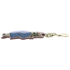 Gucci Key Charm Higuchi Yuko Cat Bow BO Bag Key Ring Key Holder Pink Leather — view 3