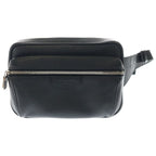 Louis Vuitton Bum Bag Taiga Leather Body Silver Black