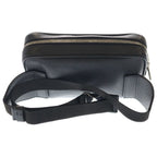 Louis Vuitton Bum Bag Taiga Leather Body Silver Black — view 2