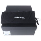 Chanel Short Boots CC Logo Turnlock Black Suede Leather — view 6