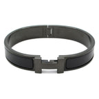 Hermes Bracelet Click HH So Black Matte Enamel