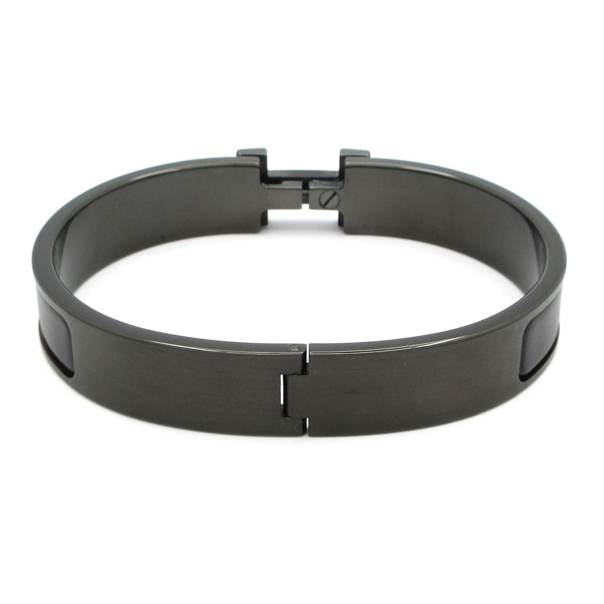 Hermes Bracelet Click HH So Black Matte Enamel — view 3