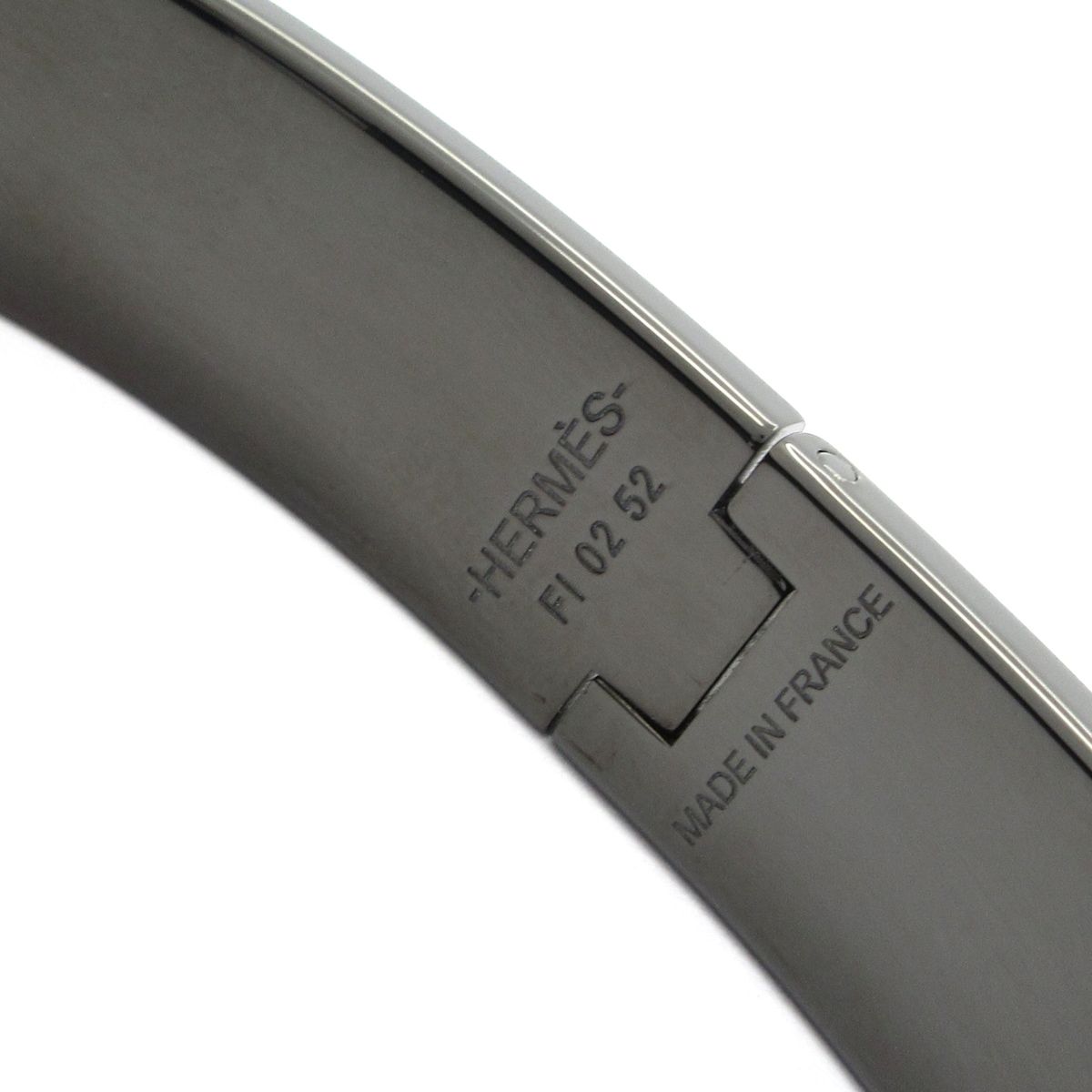 Hermes Bracelet Click HH So Black Matte Enamel — view 4