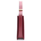 Bottega Veneta Marie Shoulder Bag Red Burgundy Leather Gold — view 3
