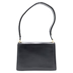Gucci Turnlock Shoulder Bag Black Leather Gold — view 2