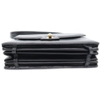 Gucci Turnlock Shoulder Bag Black Leather Gold — view 4