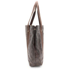 Louis Vuitton Monogram Kababob Tote Brown Leather Gold — view 3