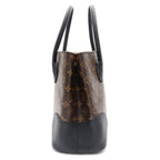 Louis Vuitton Monogram Flandrine 2-Way Shoulder Bag Tote Brown Black Noir — view 3