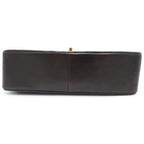 Chanel Diana 25 Chain Shoulder Bag Quilted Black Lambskin Gold — view 4