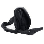 Bottega Veneta Maxi Intrecciato Padded Cassette Shoulder Bag Black Nylon Silver — view 3