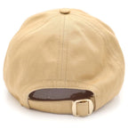 Gucci Logo Embroidery 6 Panel Baseball Cap Hat Beige — view 2