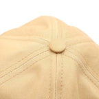 Gucci Logo Embroidery 6 Panel Baseball Cap Hat Beige — view 6