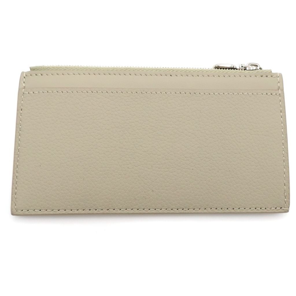 Louis Vuitton LV Aloe Gram Card Case Mini Wallet Light Green Khaki Leather — view 2