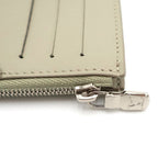 Louis Vuitton LV Aloe Gram Card Case Mini Wallet Light Green Khaki Leather — view 5