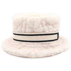 Dior D Bobbi Bob Hat Fur White — view 3