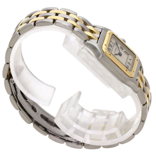 Cartier Panthère SM 2 Row Watch SS Yellow Gold — view 2