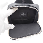 Louis Vuitton Belt Bag Monogram Eclipse Taiga Outdoor Black Taigarama — view 6