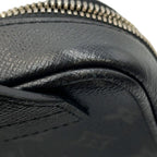 Louis Vuitton Belt Bag Monogram Eclipse Taiga Outdoor Black Taigarama — view 8