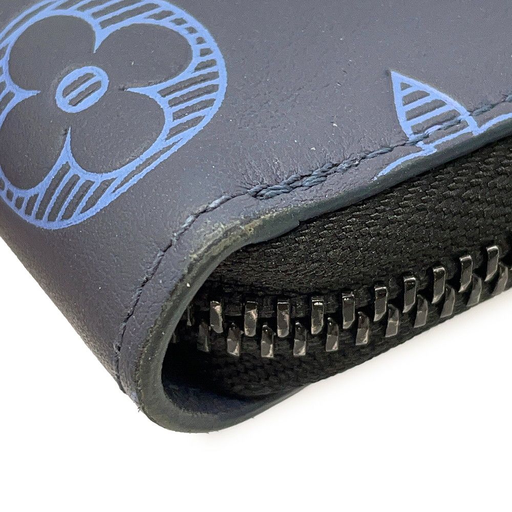 Louis Vuitton Wallet Monogram Shadow Zippy Vertical Zip Around — view 7