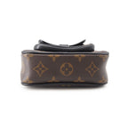 Louis Vuitton Shoulder Bag Monogram Macassar Christopher Wearable Wallet Black — view 3