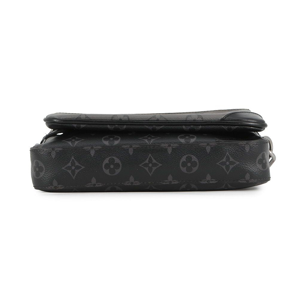 Louis Vuitton Shoulder Bag Monogram Eclipse Reverse Trio Black — view 3