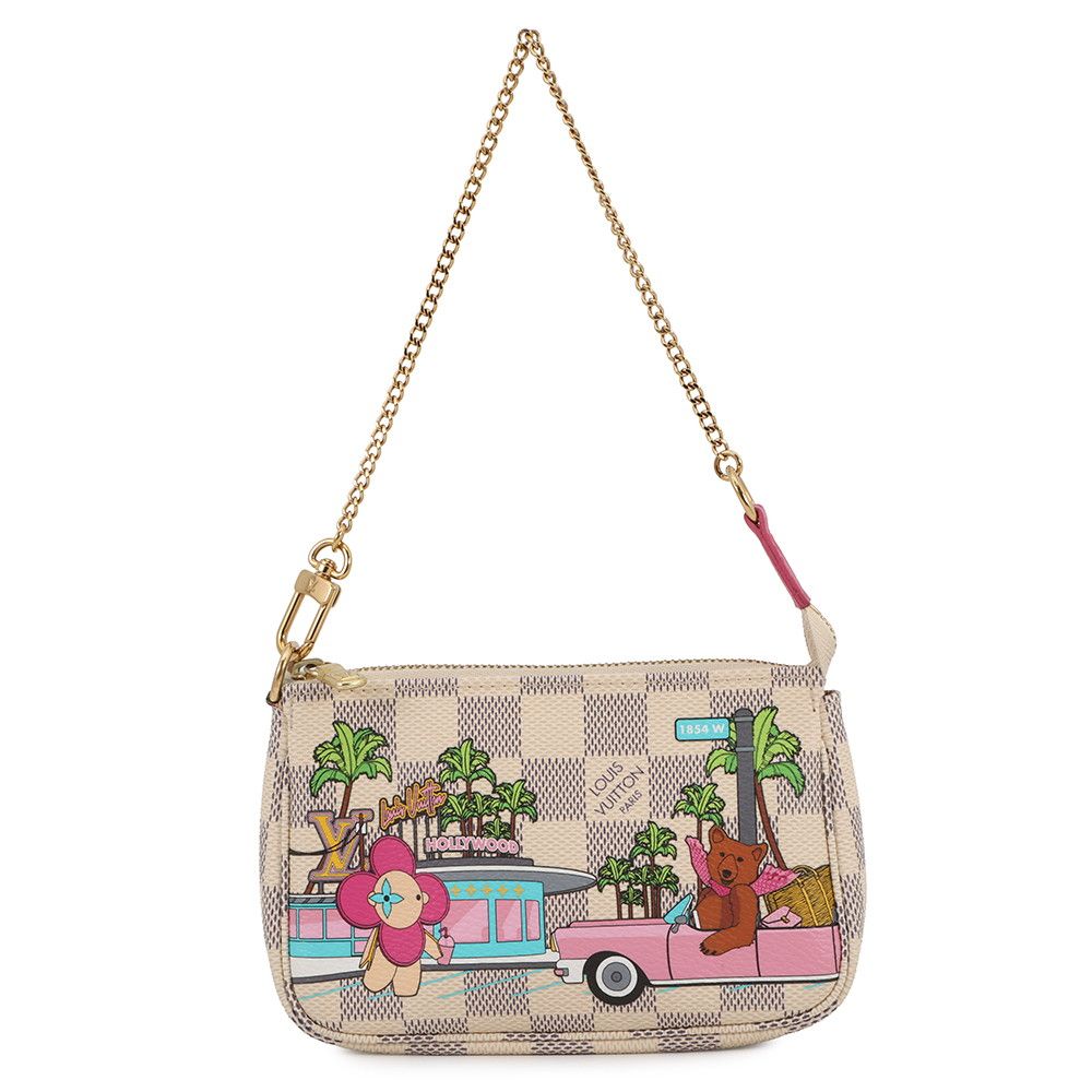 Louis Vuitton Pouch Damier Azur Vivienne Mini Pochette Acessois