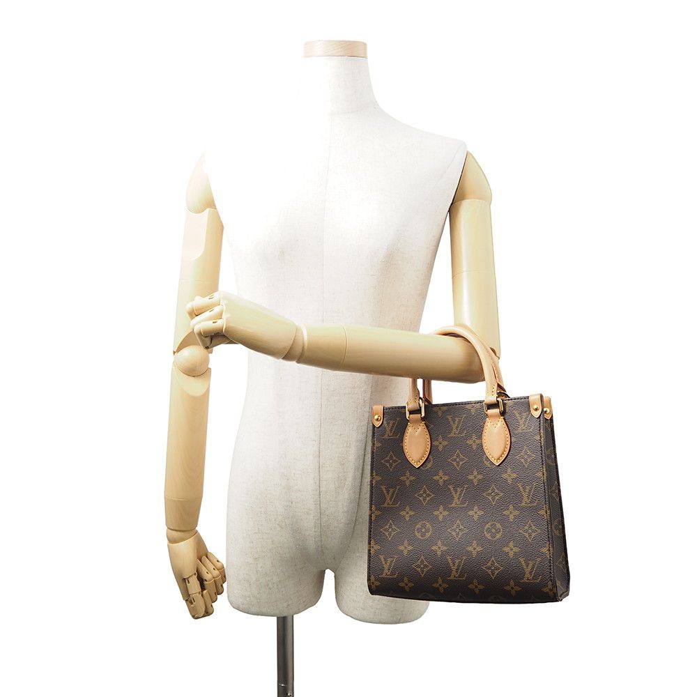 Louis Vuitton Monogram Sac Plat BB 2-Way Shoulder — view 4