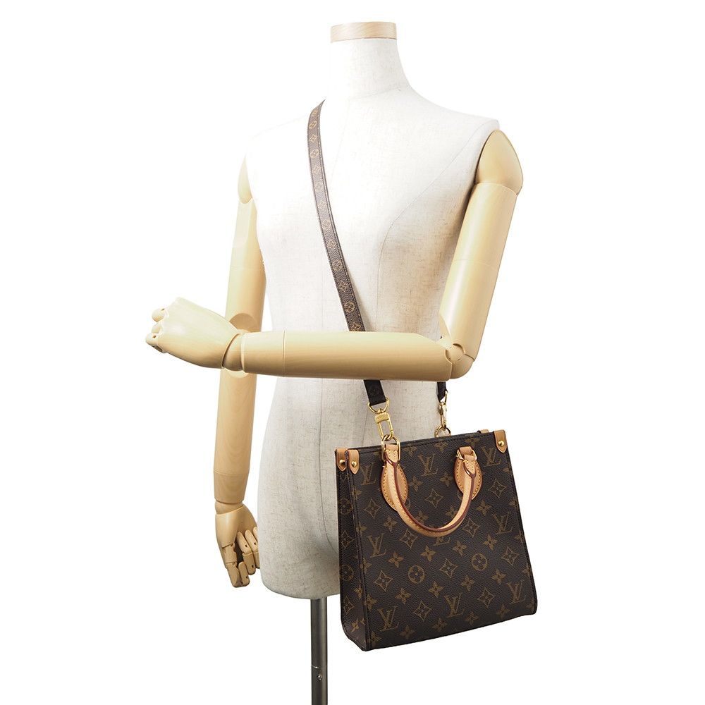 Louis Vuitton Monogram Sac Plat BB 2-Way Shoulder — view 5