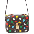 Louis Vuitton Handbag Monogram Painted Dot LV YK Pochette Metis MM 2-Way Yayoi