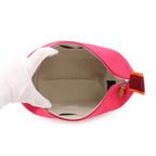 Hermes Pouch Bride-a-Brac PM Hibiscus Silver Canvas Case — view 5