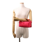 Hermes Pouch Bride-a-Brac PM Hibiscus Silver Canvas Case — view 4