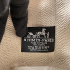 Hermes Pouch Bride-a-Brac PM Natural Silver Canvas Case — view 6