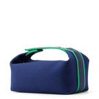 Hermes Pouch Bride-a-Brac PM Marine Silver Canvas Case — view 2