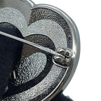 Chanel Brooch Heart CC Logo Metal Rhinestone — view 7