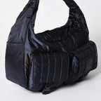 Chanel Sports Line Bag CC Logo Choco Bar Nylon Navy Silver — view 3