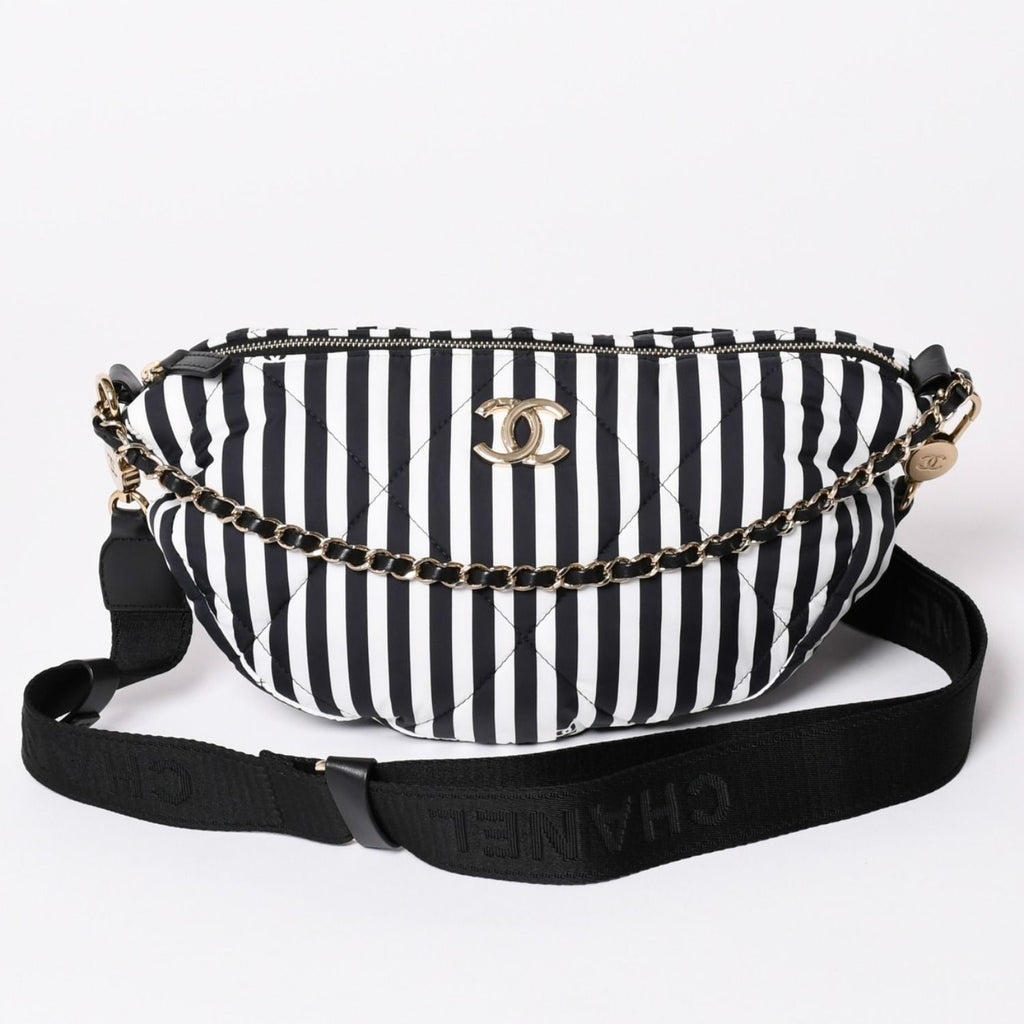Chanel Coco Beach Hobo Large Shoulder Bag Base CC Logo