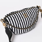 Chanel Coco Beach Hobo Large Shoulder Bag Base CC Logo — view 3