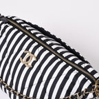 Chanel Coco Beach Hobo Large Shoulder Bag Base CC Logo — view 5