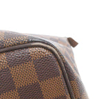 Louis Vuitton Damier Ebene Saleya PM Tote Shoulder Bag Brown — view 7