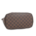 Louis Vuitton Damier Ebene Saleya PM Tote Shoulder Bag Brown — view 4